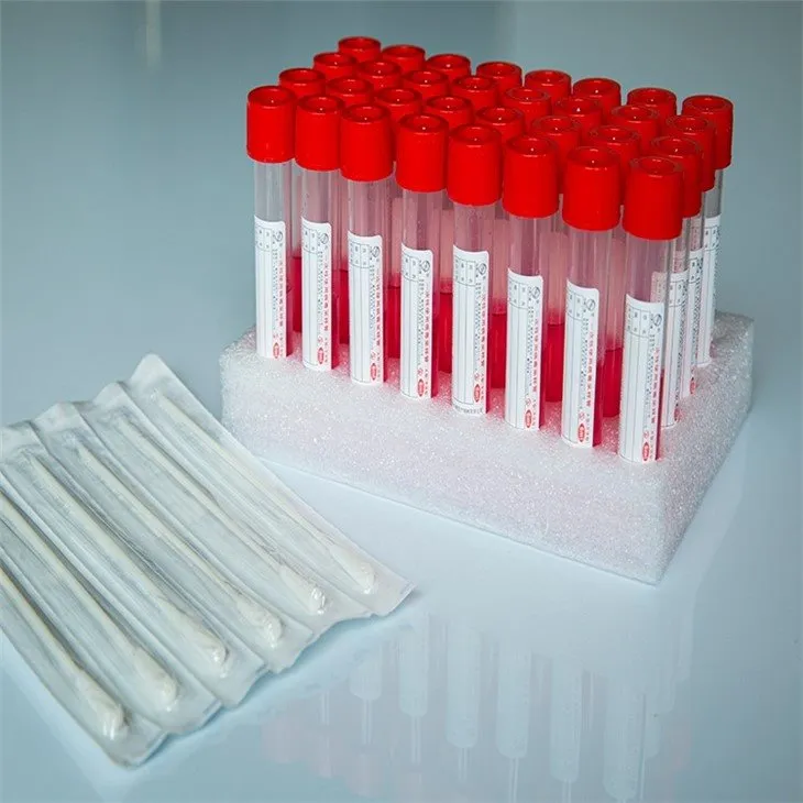 Jednorazová skúmavka na odber vzoriek vírusov